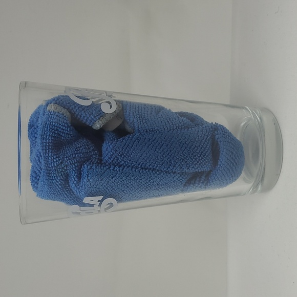 PEPSI-COLA VTG SODA FOUNTAIN HEAVY DRINKING GLASS (1940-1950 LOGO) - Picture 4 of 6